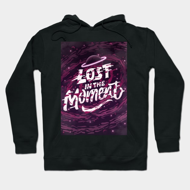 Lost In The Moment Hoodie by Nynjamoves